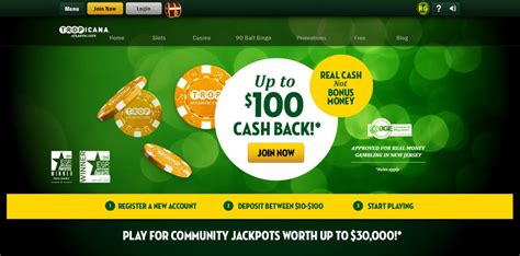 Tropicana Online Casino NJ Promo Code for up to .